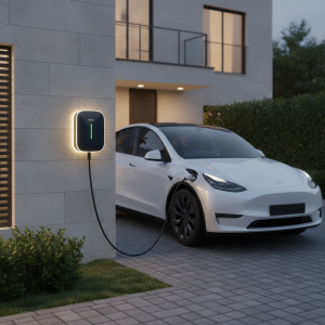 טעינת טסלה Model Y בבית פרטי: תכנון תשתית, בחירת עמדה ומהירות טעינה