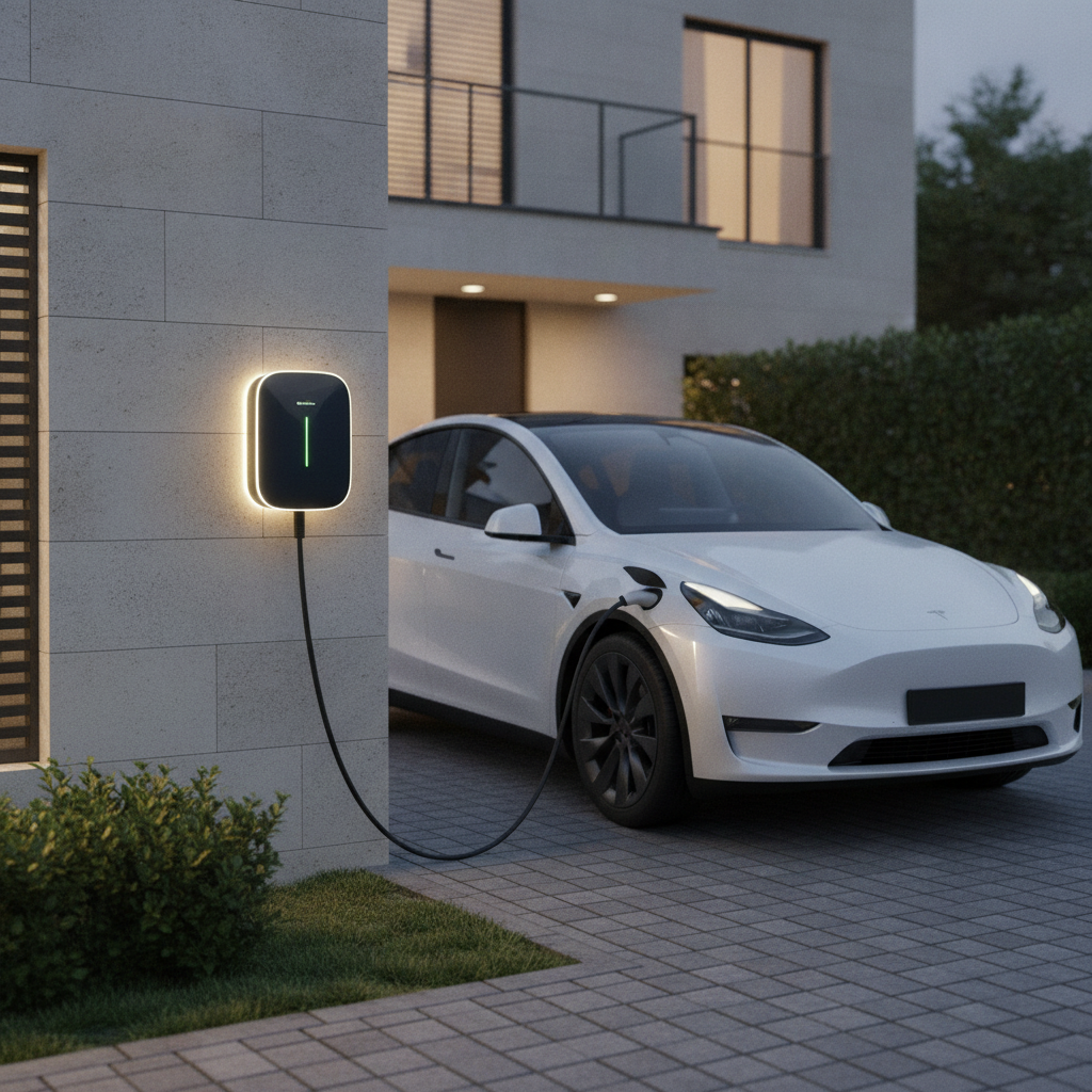 טעינת טסלה Model Y בבית פרטי: תכנון תשתית, בחירת עמדה ומהירות טעינה